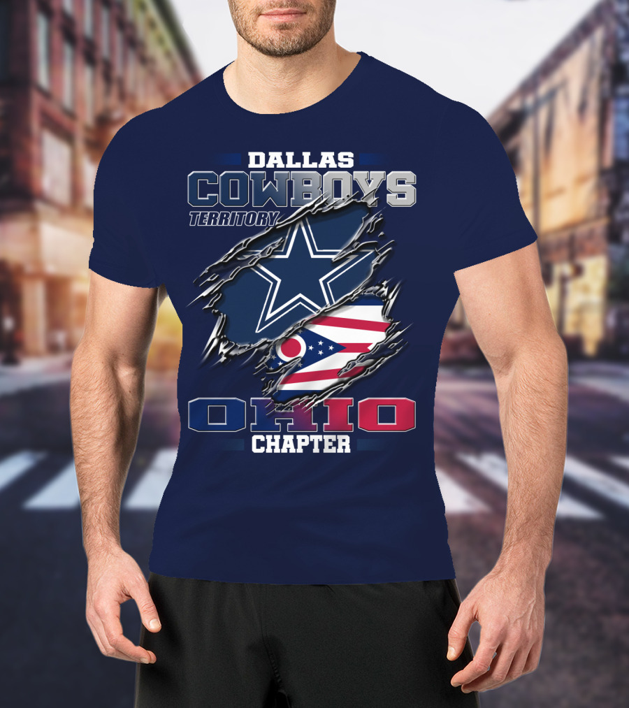 Dallas Cowboys Territory Ohio Chapter T-Shirt