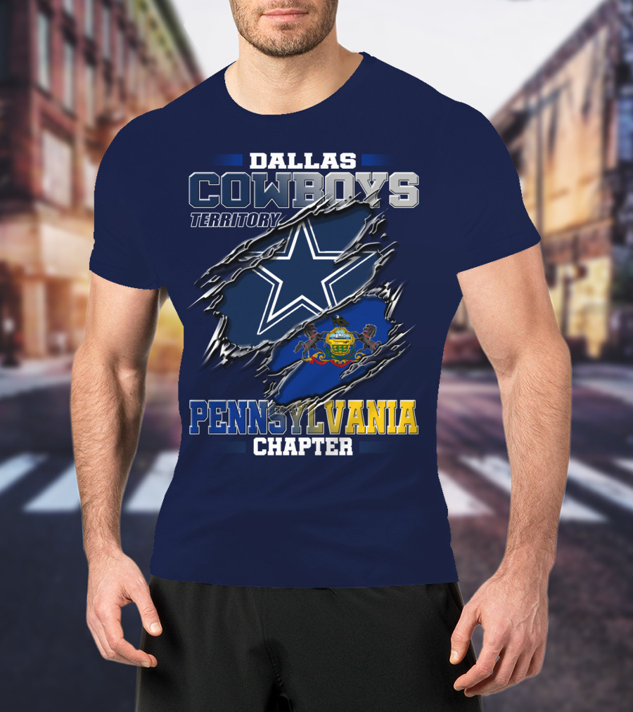 Dallas Cowboys Territory Pennsylvania Chapter T-Shirt