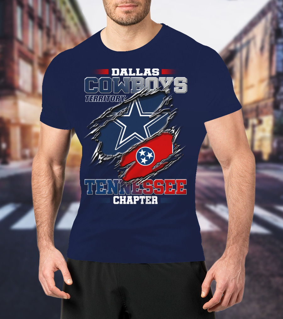 Dallas Cowboys Territory Tennessee Chapter T-Shirt