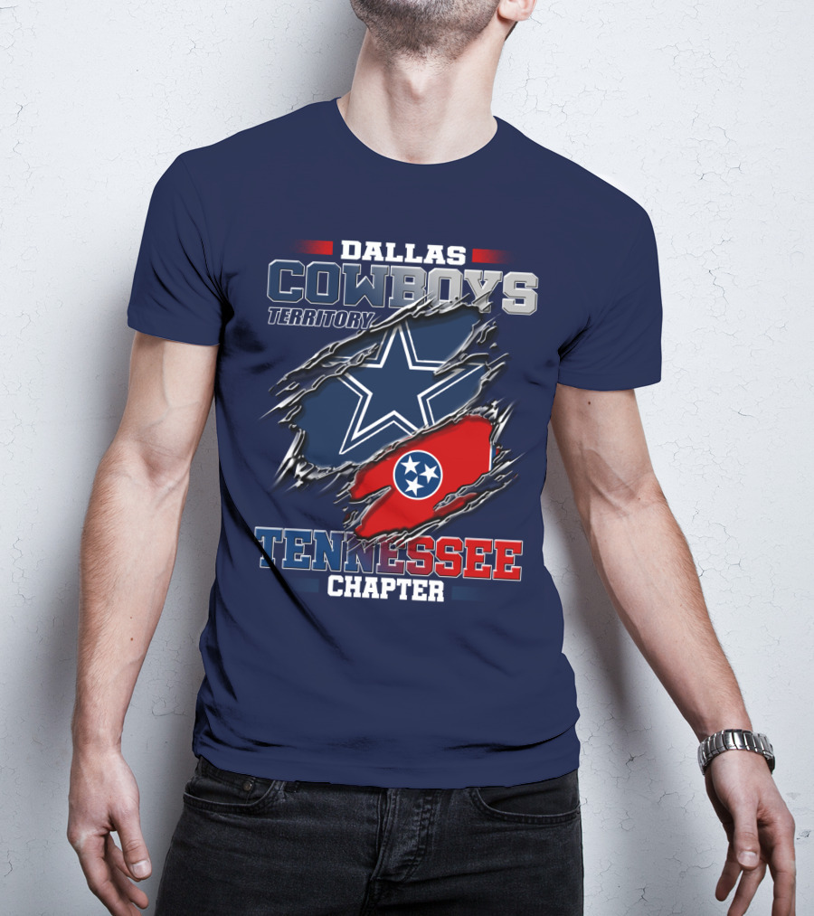 Dallas Cowboys Territory Tennessee Chapter T-Shirt