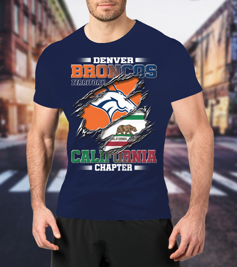 Denver Broncos Territory California Chapter T-Shirt