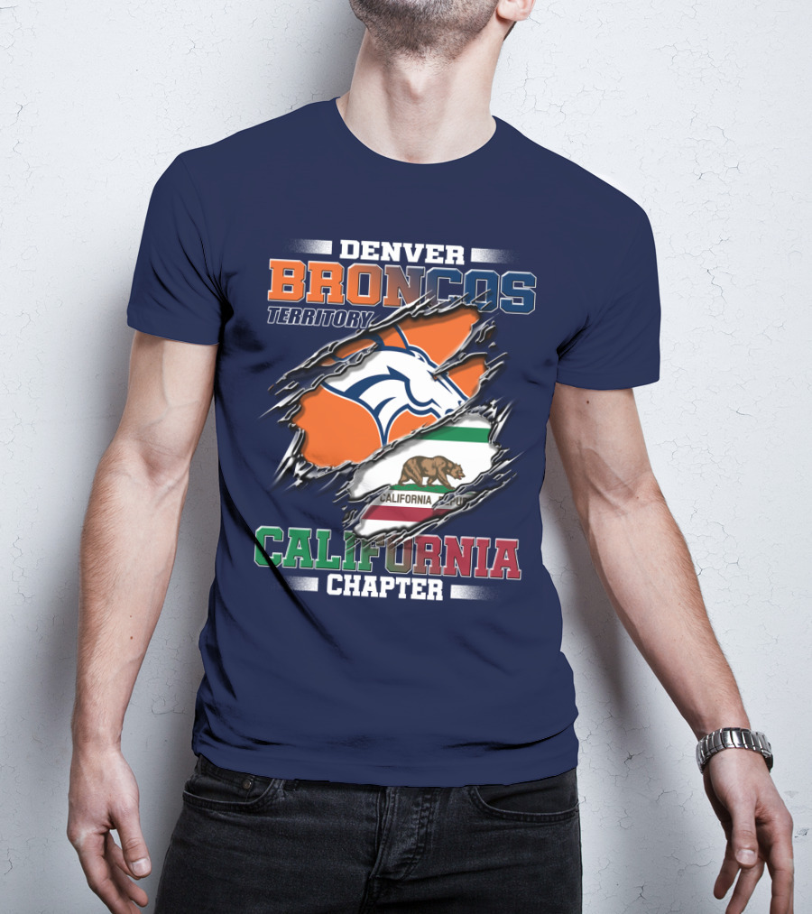 Denver Broncos Territory California Chapter T-Shirt