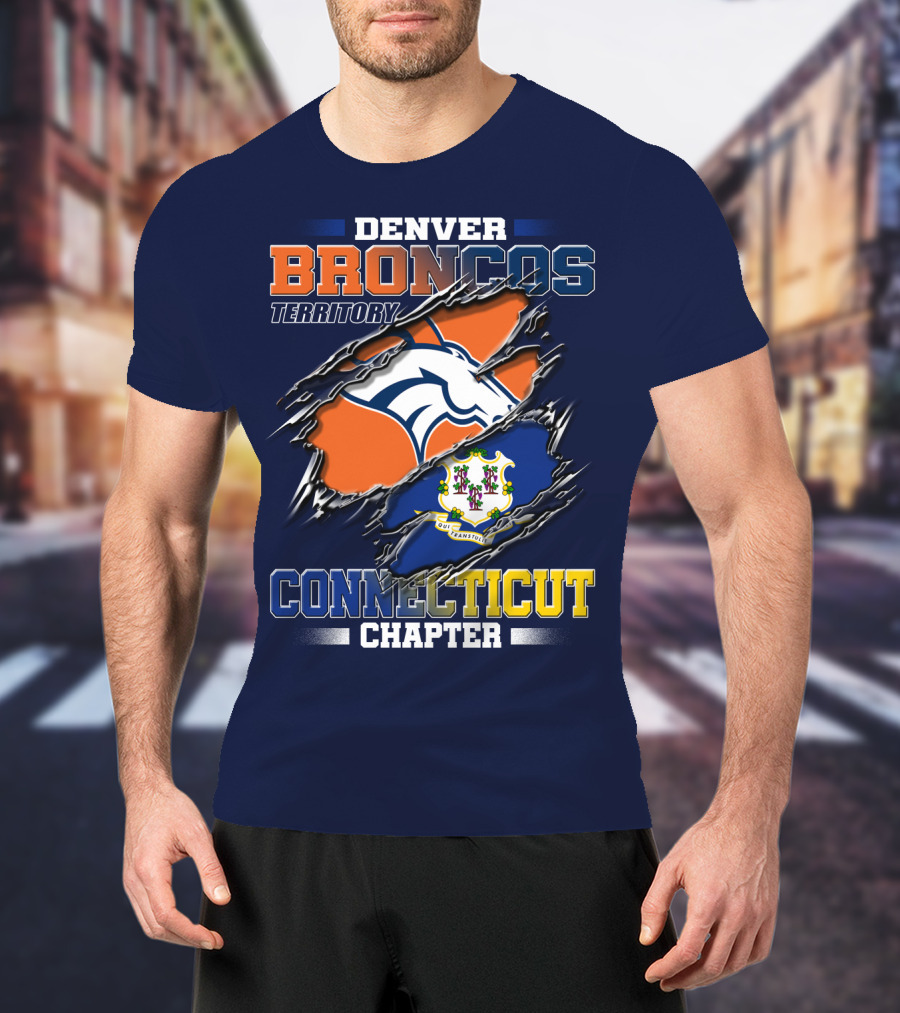 Denver Broncos Territory Connecticut Chapter T-Shirt