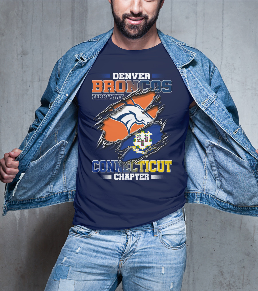 Denver Broncos Territory Connecticut Chapter T-Shirt