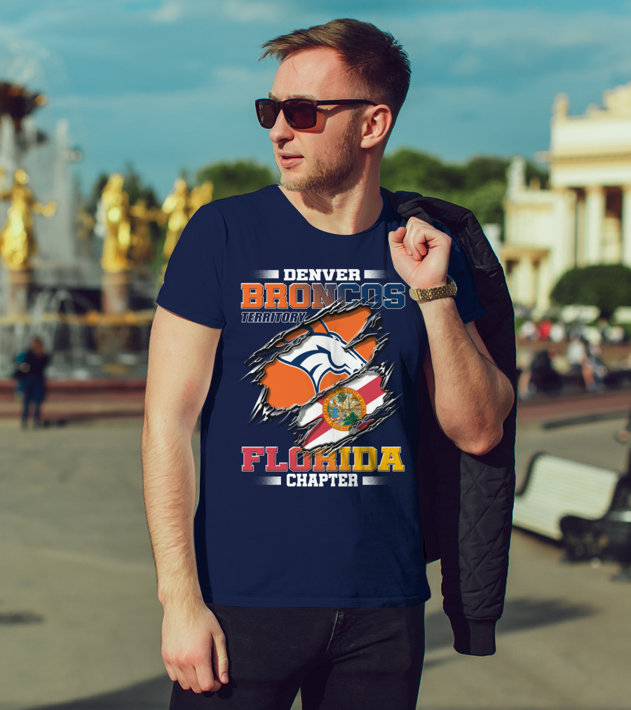 Denver Broncos Territory Florida Chapter T-Shirt