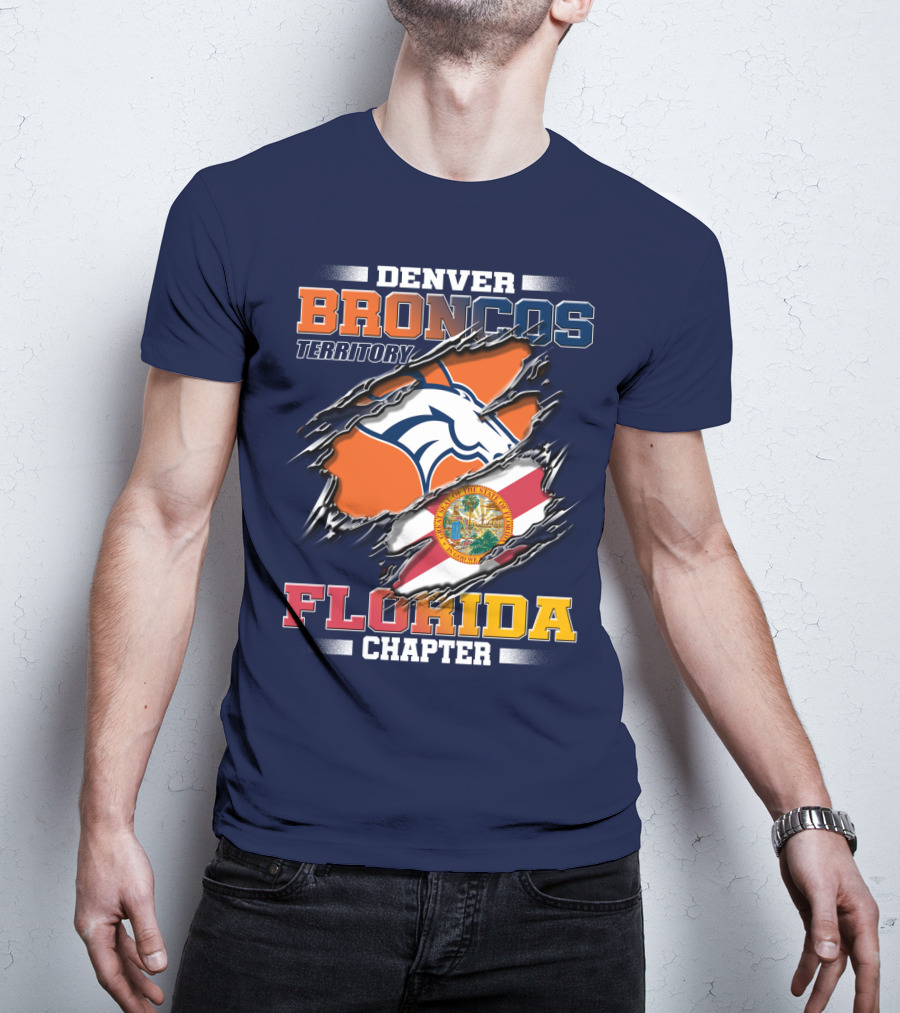Denver Broncos Territory Florida Chapter T-Shirt