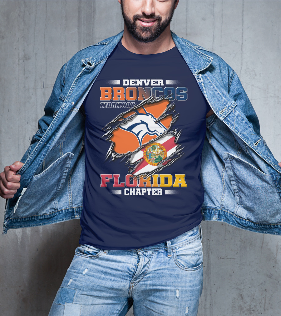 Denver Broncos Territory Florida Chapter T-Shirt