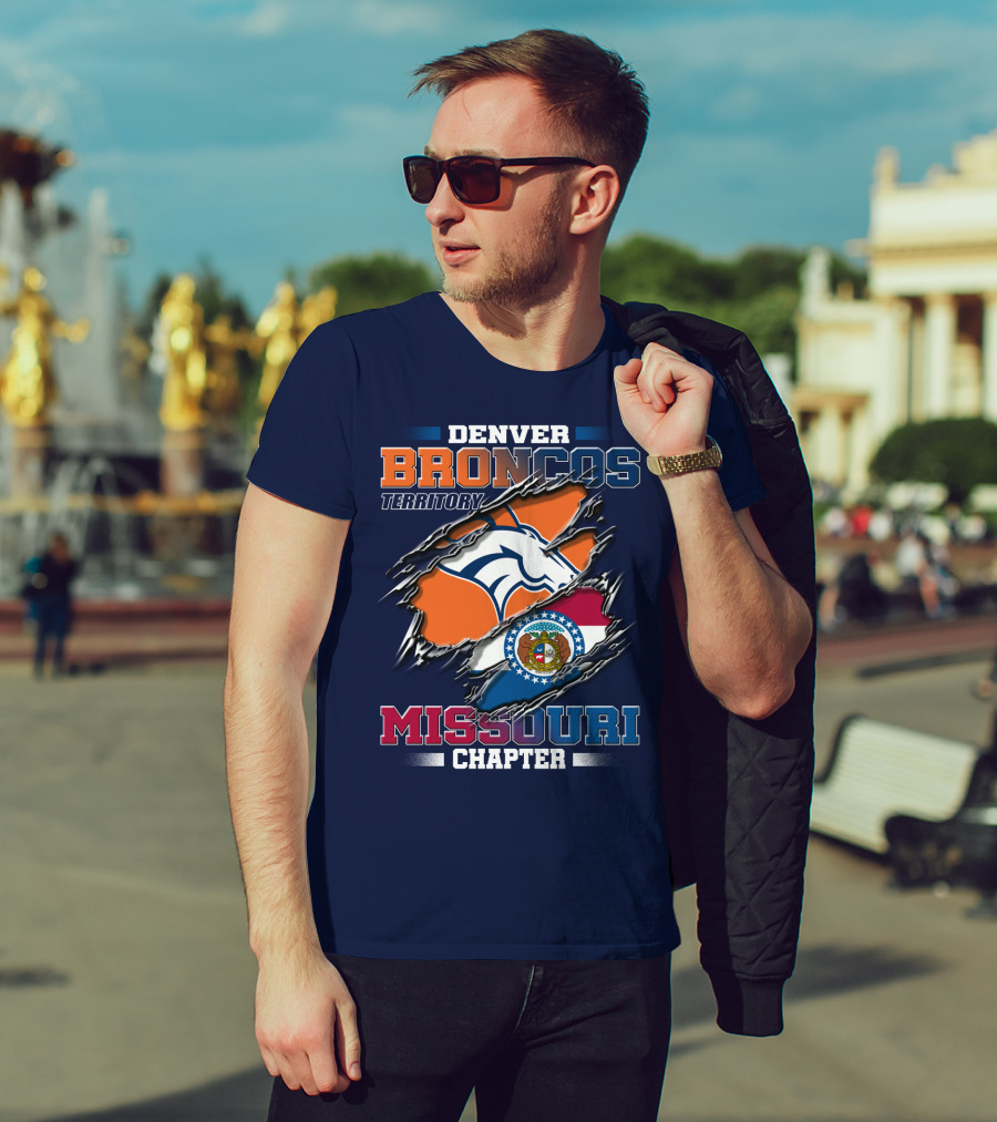Denver Broncos Territory Missouri Chapter T-Shirt