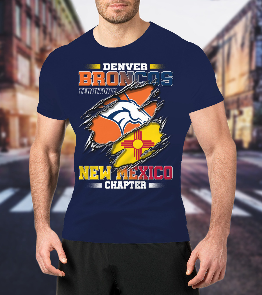 Denver Broncos Territory New Mexico Chapter T-Shirt