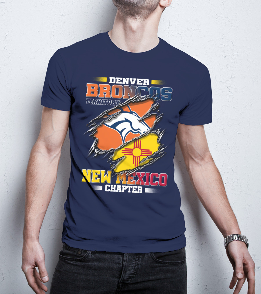 Denver Broncos Territory New Mexico Chapter T-Shirt