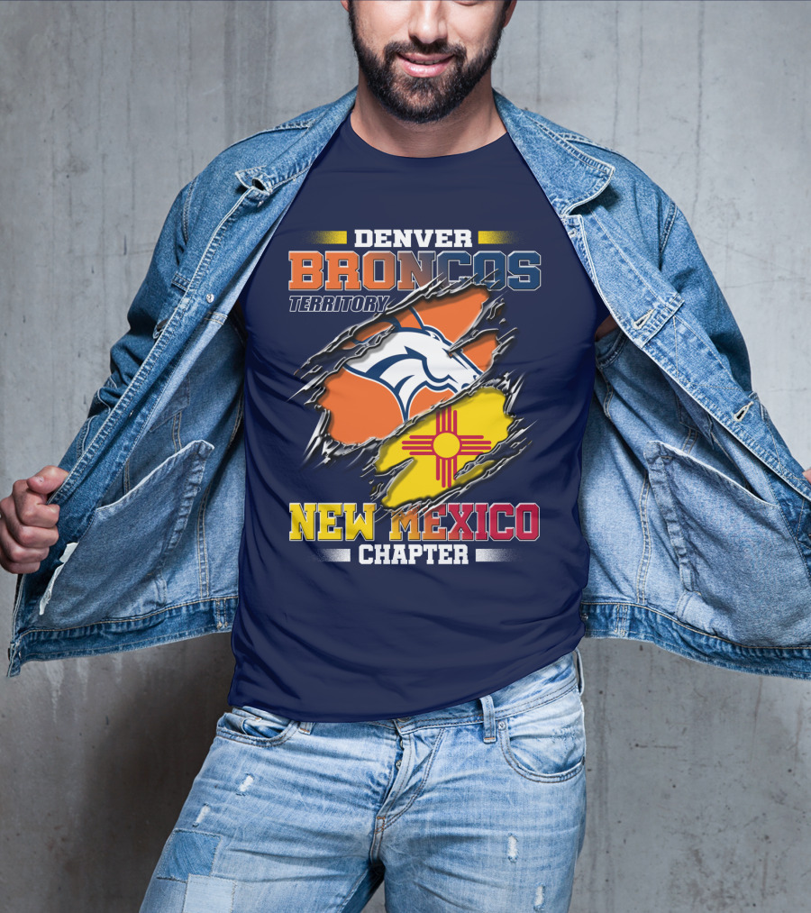 Denver Broncos Territory New Mexico Chapter T-Shirt