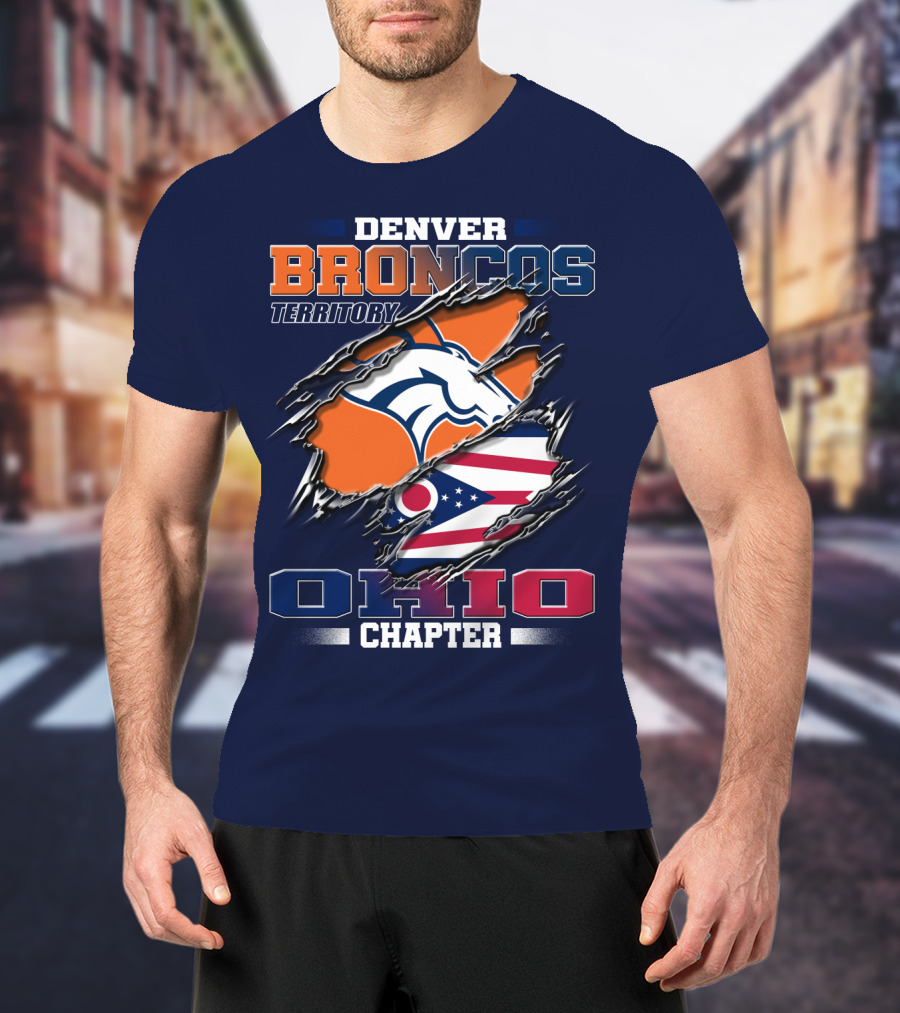 Denver Broncos Territory Ohio Chapter T-Shirt