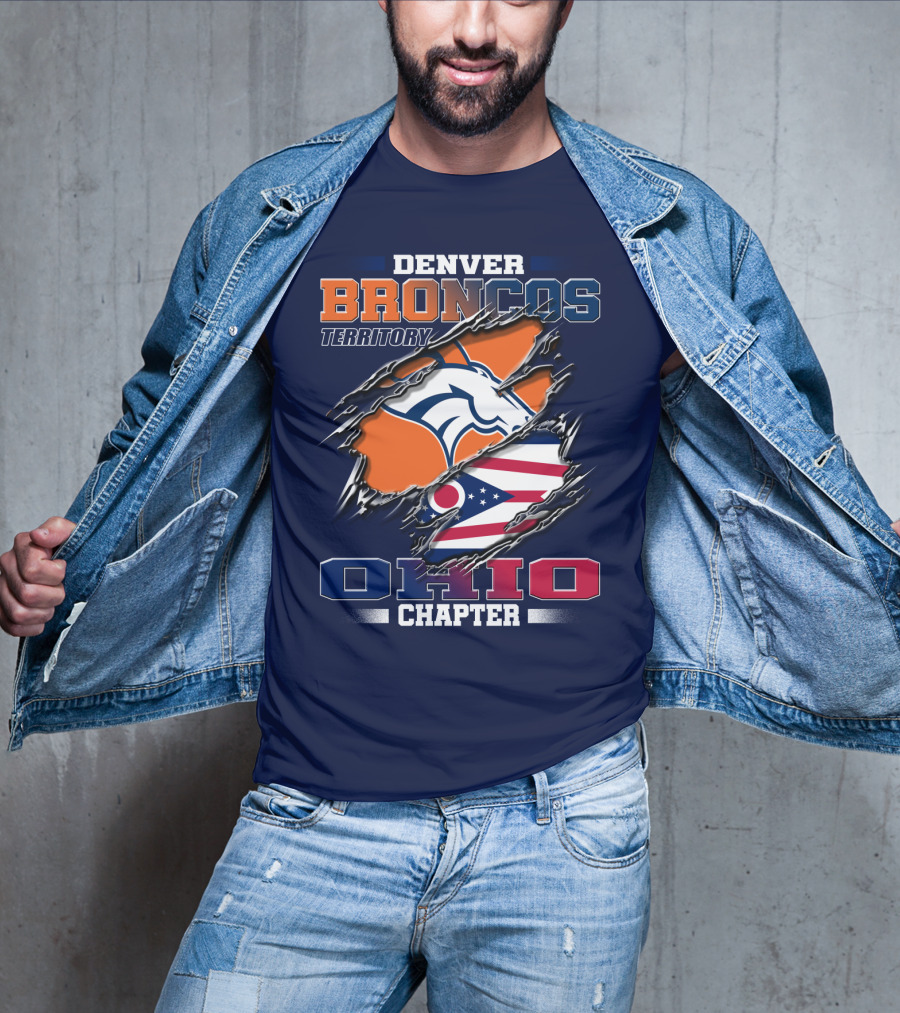 Denver Broncos Territory Ohio Chapter T-Shirt
