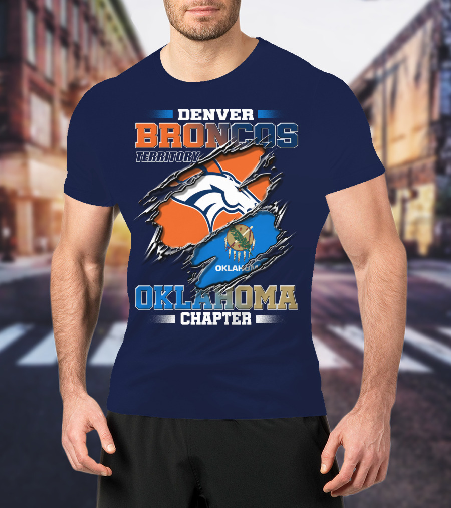 Denver Broncos Territory Oklahoma Chapter T-Shirt