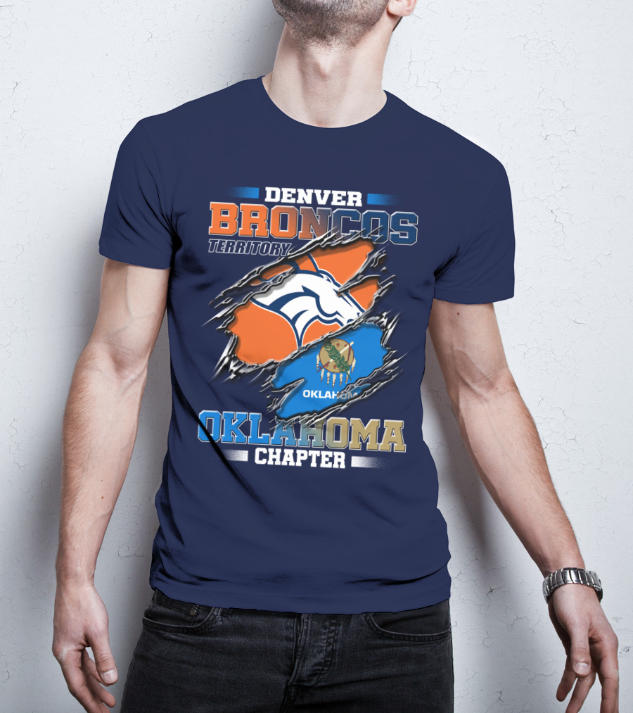Denver Broncos Territory Oklahoma Chapter T-Shirt