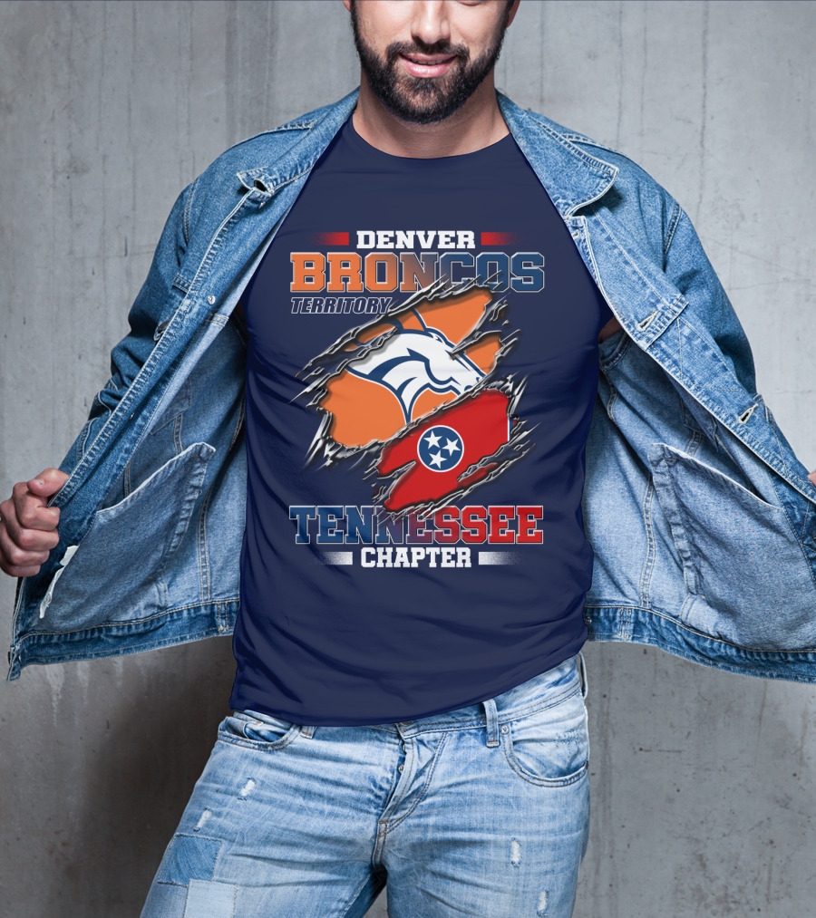 Denver Broncos Territory Tennessee Chapter T-Shirt