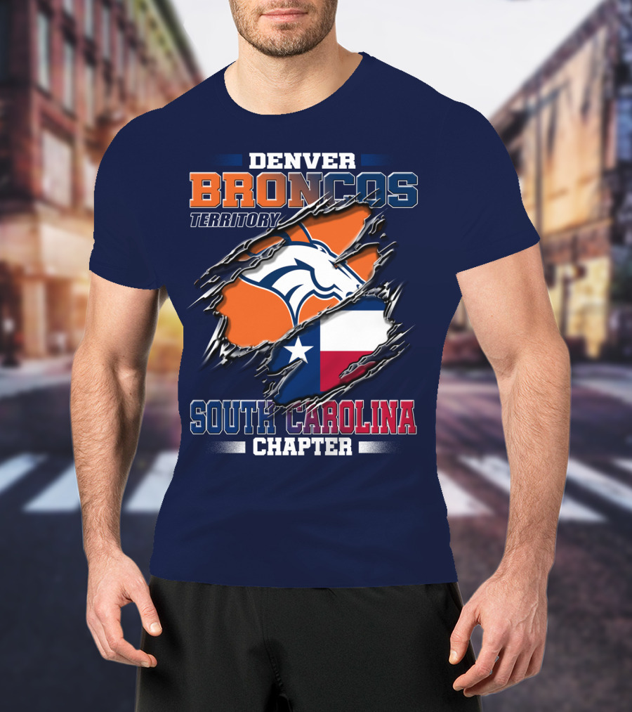 Denver Broncos Territory South Carolina Chapter T-Shirt