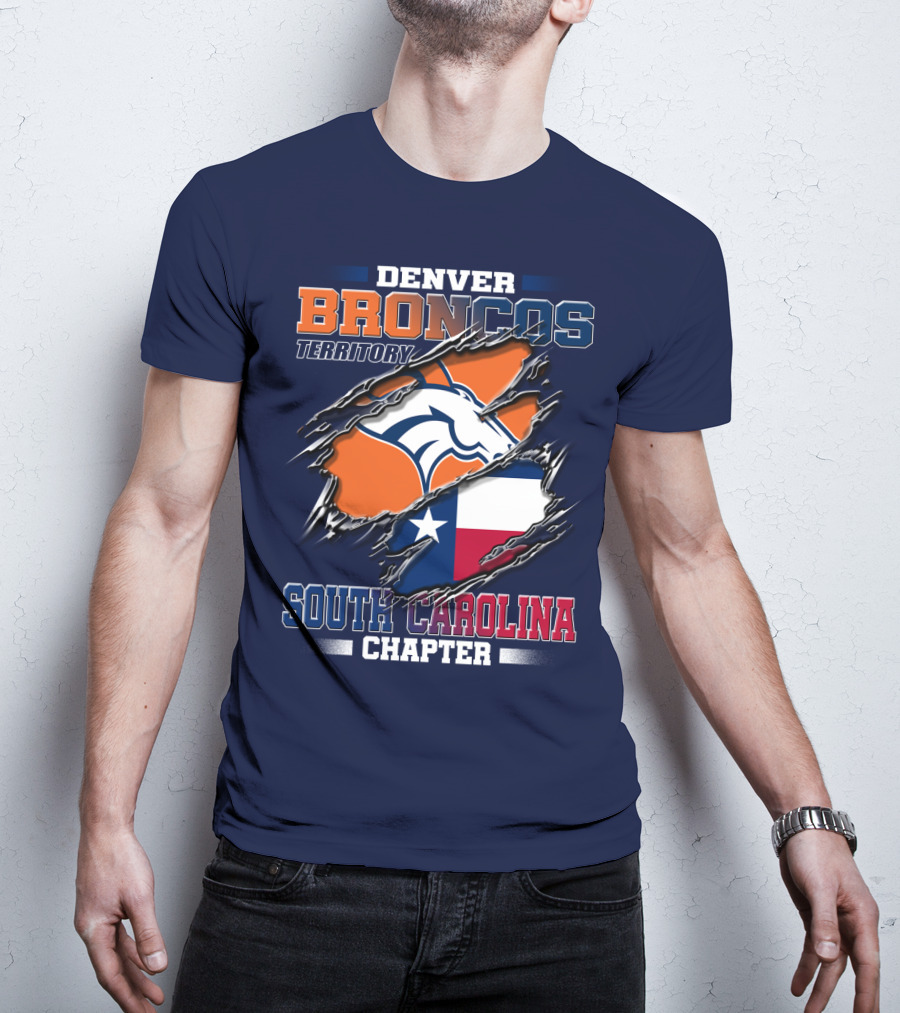 Denver Broncos Territory South Carolina Chapter T-Shirt