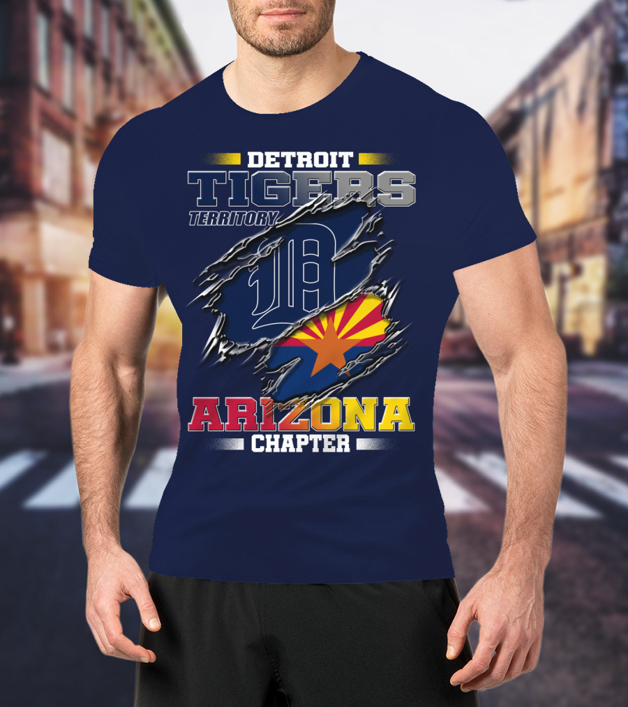Detroit Tigers Territory Arizona Chapter T-Shirt