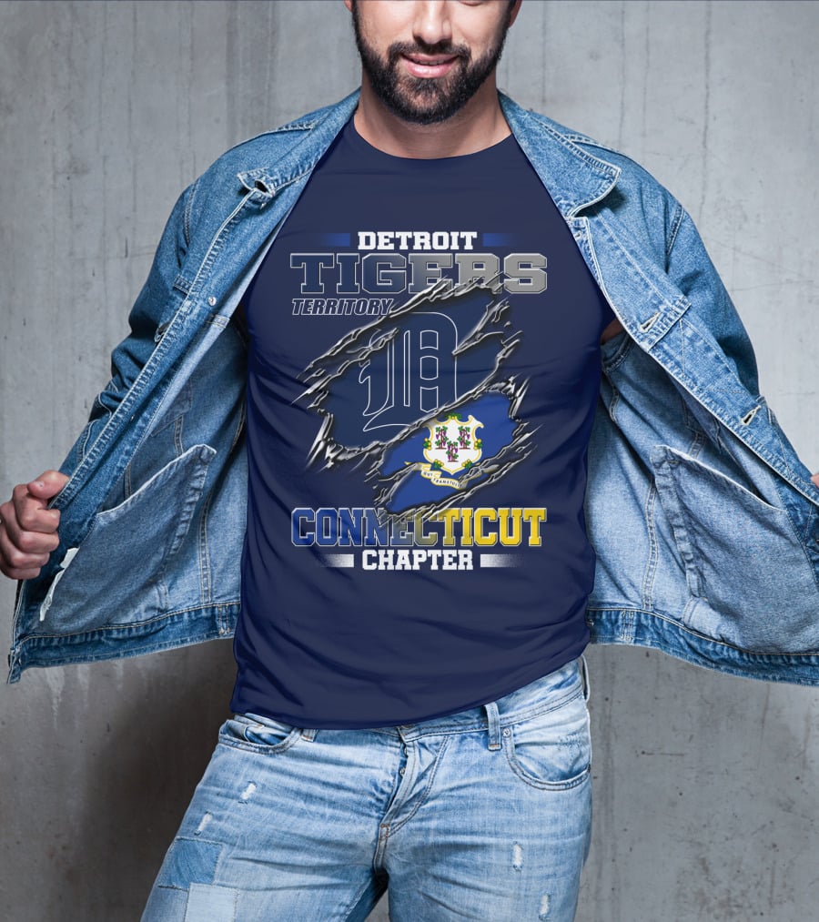 Detroit Tigers Territory Connecticut Chapter T-Shirt