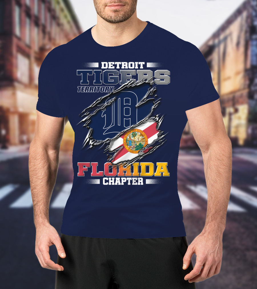 Detroit Tigers Territory Florida Chapter T-Shirt