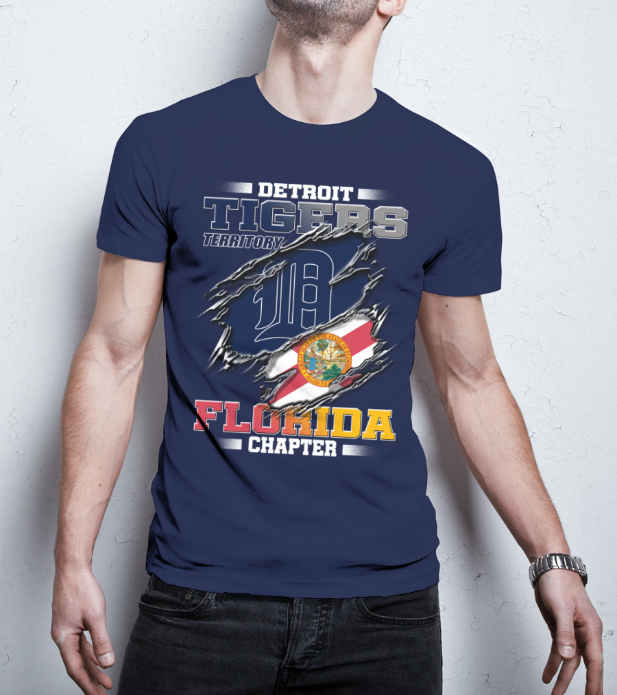 Detroit Tigers Territory Florida Chapter T-Shirt