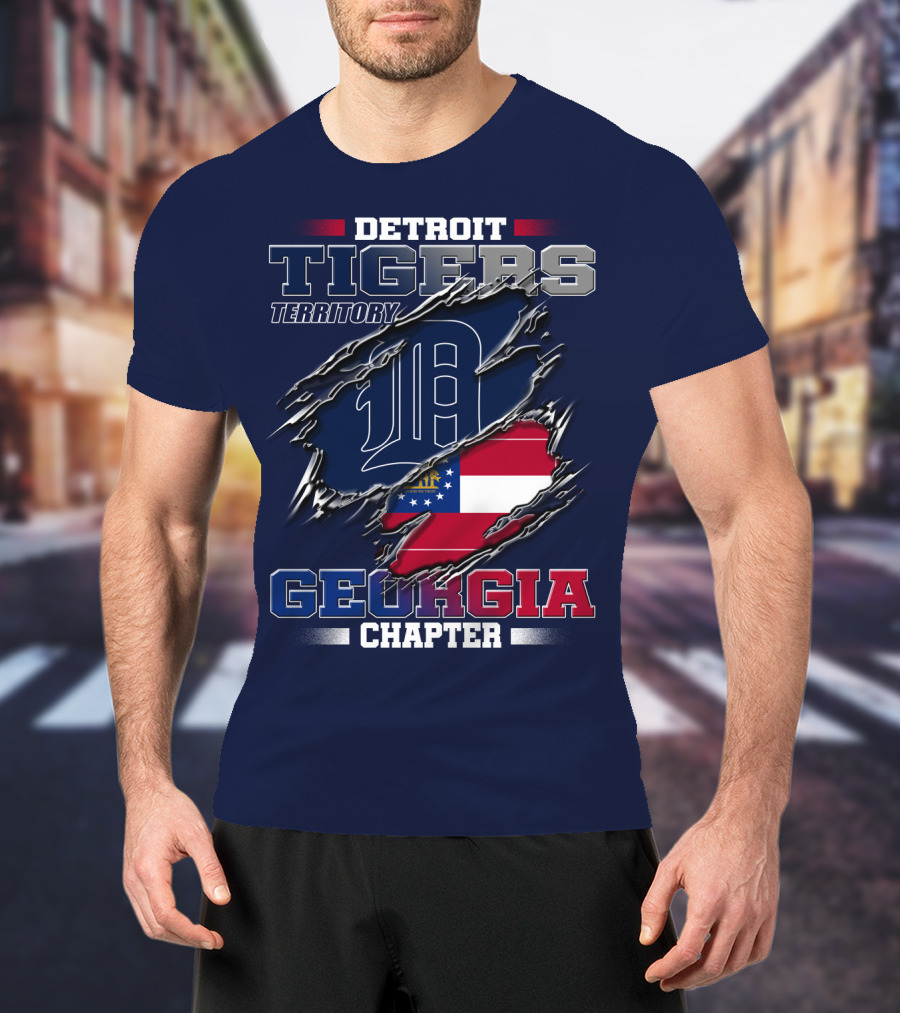 Detroit Tigers Territory Georgia Chapter T-Shirt