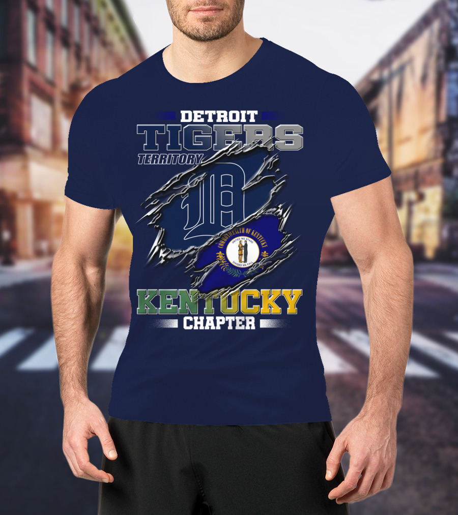 Detroit Tigers Territory Kentucky Chapter T-Shirt