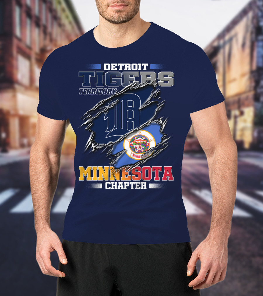 Detroit Tigers Territory Minnesota Chapter T-Shirt