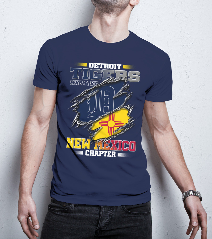 Detroit Tigers Territory New Mexico Chapter T-Shirt