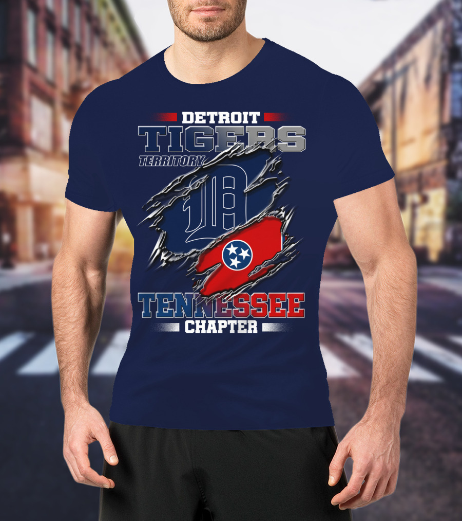 Detroit Tigers Territory Tennessee Chapter T-Shirt