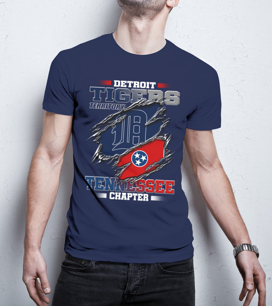 Detroit Tigers Territory Tennessee Chapter T-Shirt