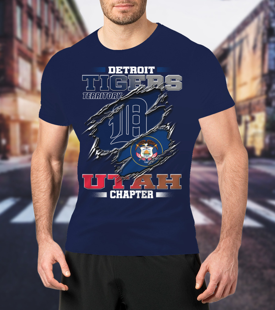 Detroit Tigers Territory Utah Chapter T-Shirt