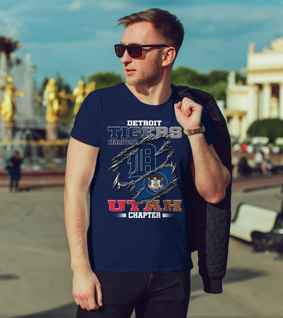 Detroit Tigers Territory Utah Chapter T-Shirt