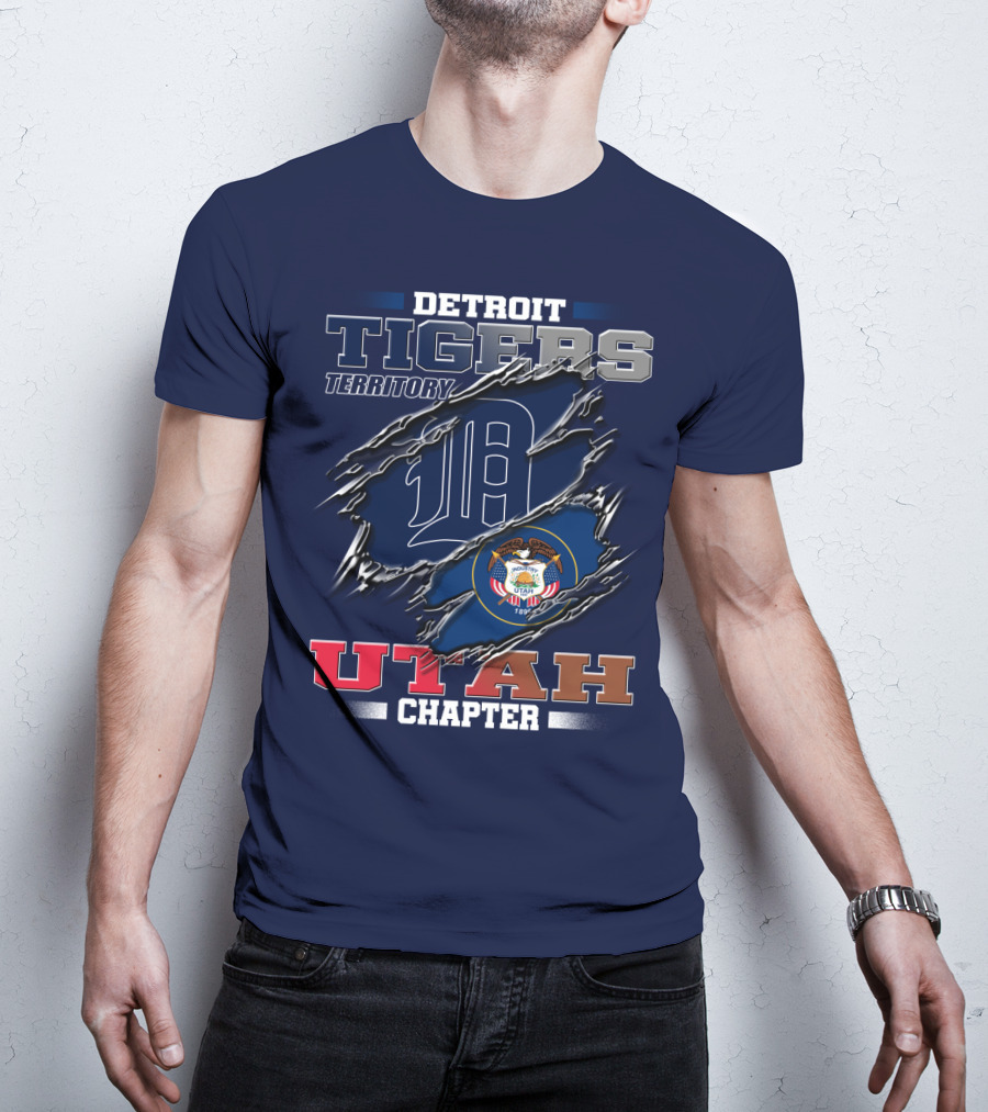 Detroit Tigers Territory Utah Chapter T-Shirt