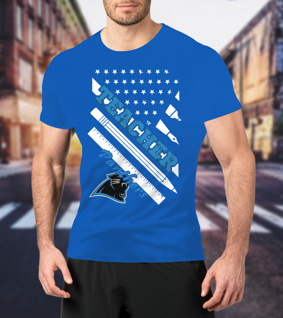 Teacher Carolina Panthers T-Shirt