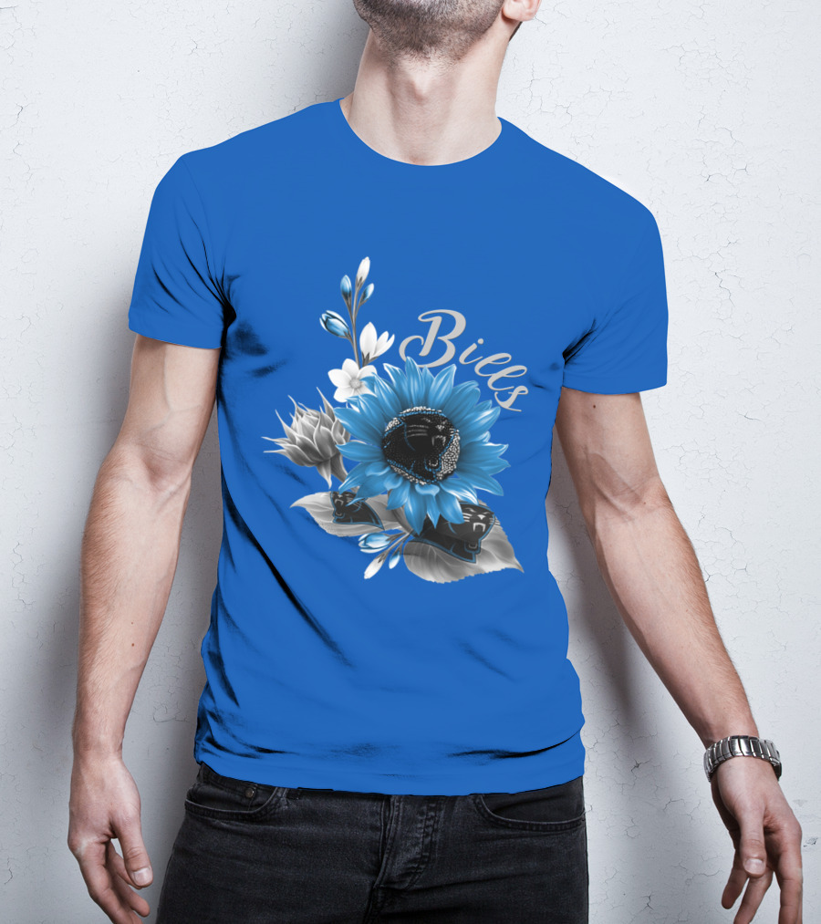 Carolina Panthers Bills Floral T-Shirt