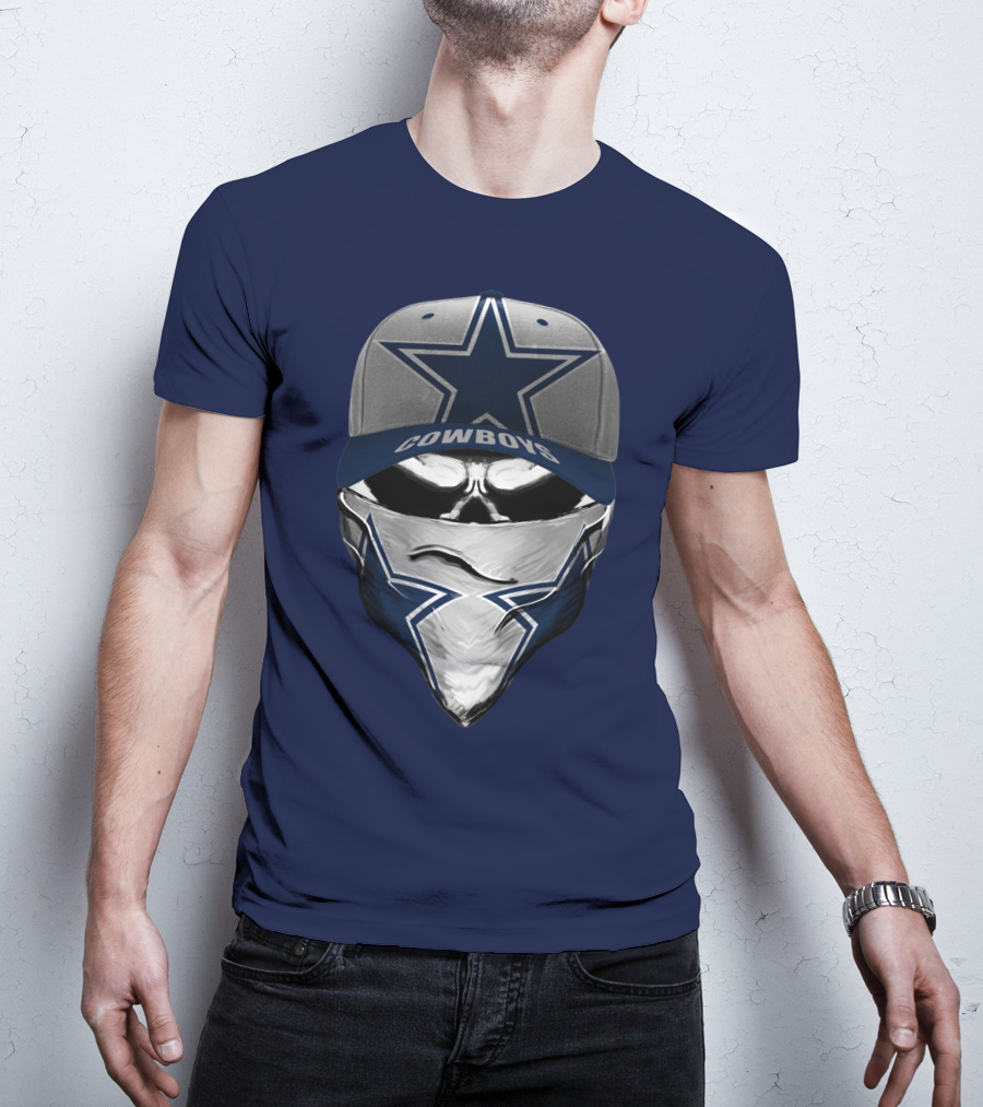 Dallas Cowboys Cowboys Star Hat And Bandana T-Shirt