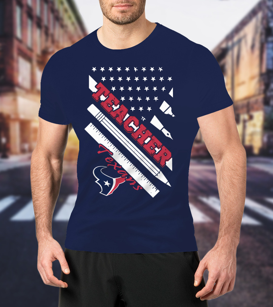 Teacher Texans Houston Texans T-Shirt