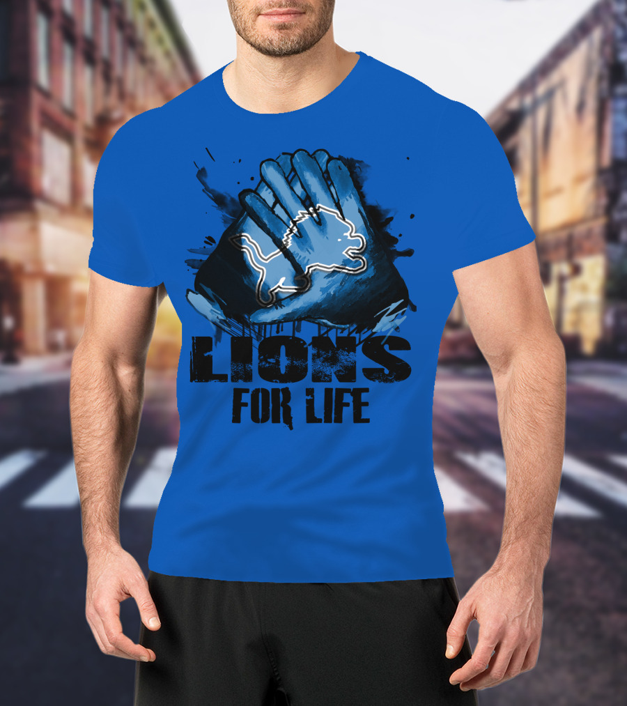 Detroit Lions For Life T-Shirt