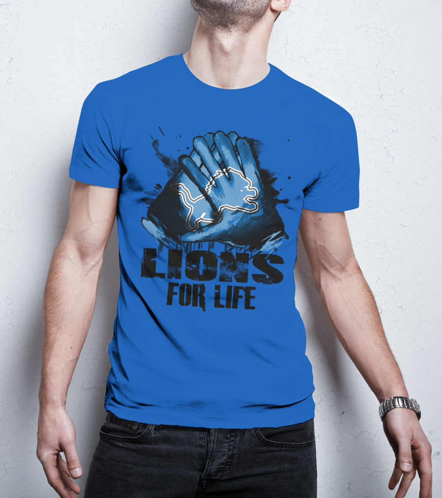Detroit Lions For Life T-Shirt