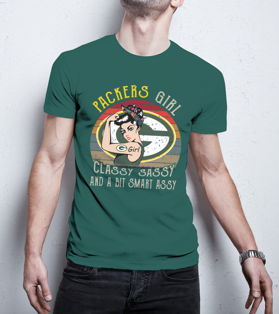 Packers Girl Classy Sassy And A Bit Smart Assy T-Shirt