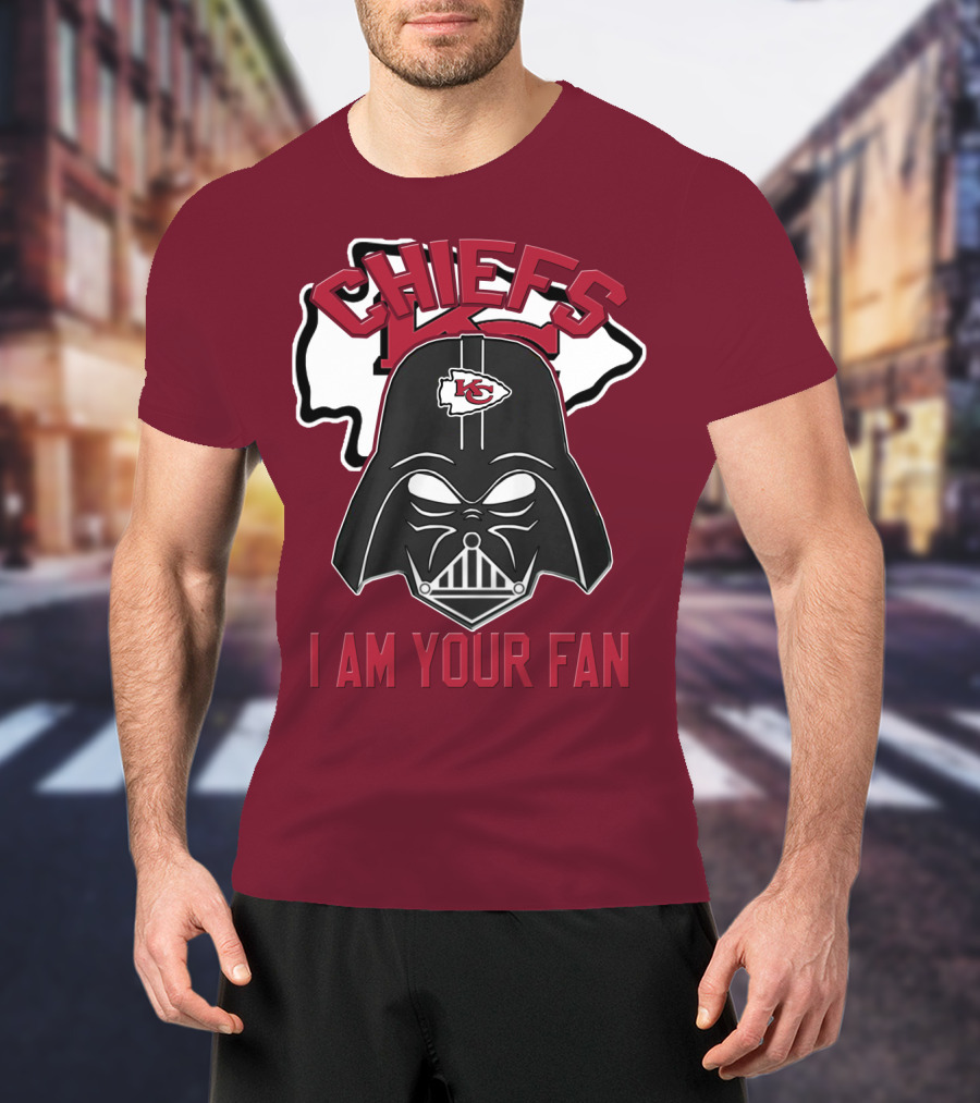 Chiefs Kansas City Kc I Am Your Fan Darth Vader T-Shirt