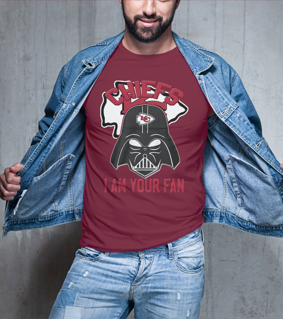 Chiefs Kansas City Kc I Am Your Fan Darth Vader T-Shirt