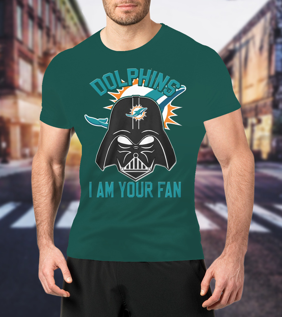 Dolphins I Am Your Fan Miami Dolphins T-Shirt