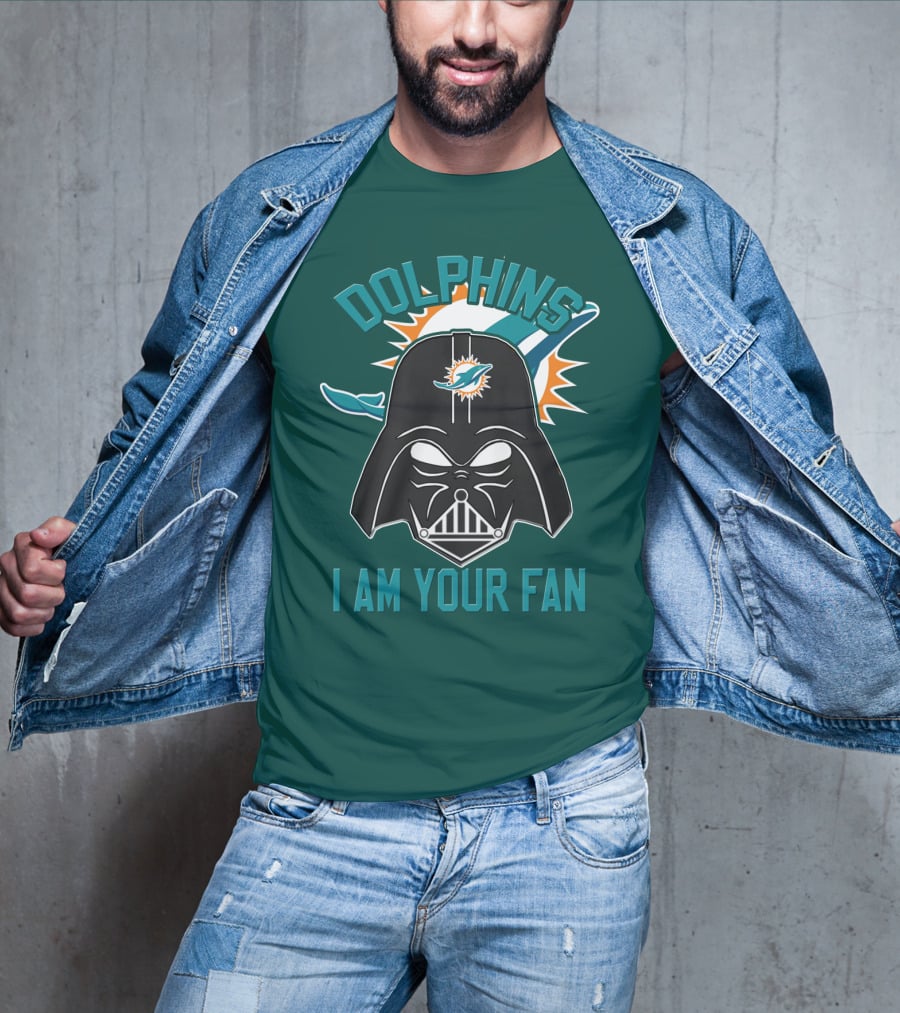 Dolphins I Am Your Fan Miami Dolphins T-Shirt