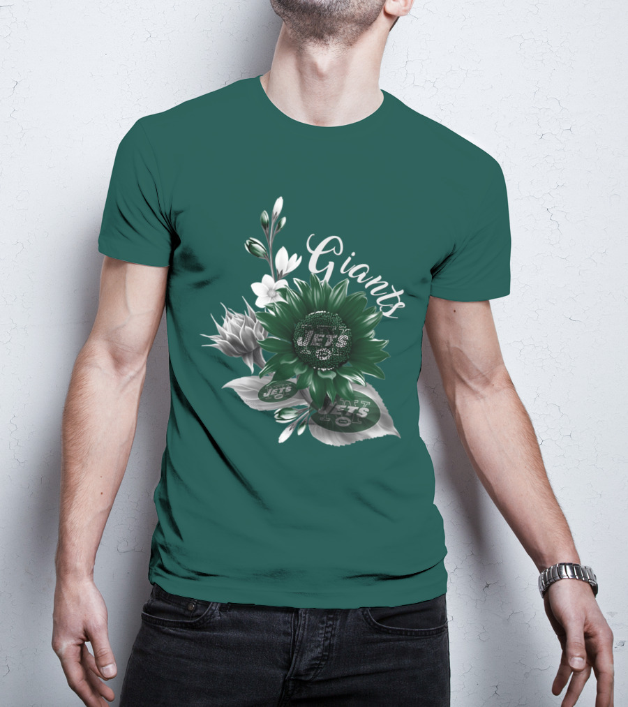 Giants Jets Floral T-Shirt