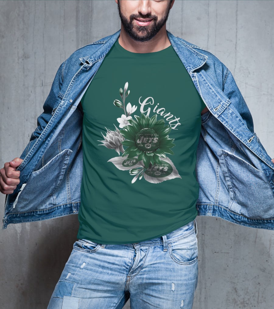Giants Jets Floral T-Shirt