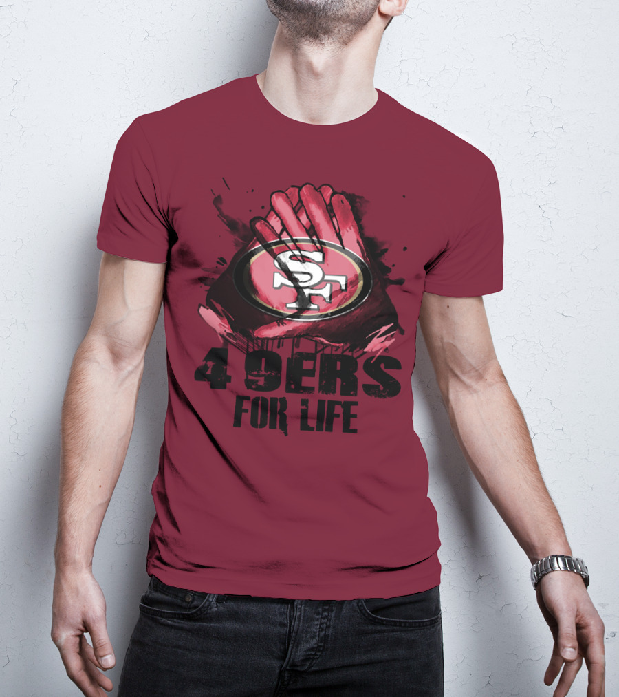 San Francisco 49ers 4 9Ers For Life T-Shirt