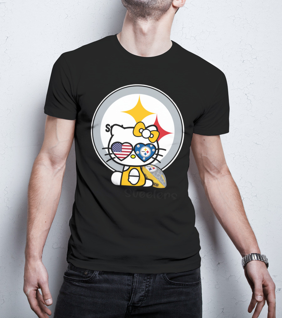 Hello Steelers Pittsburgh Steelers T-Shirt